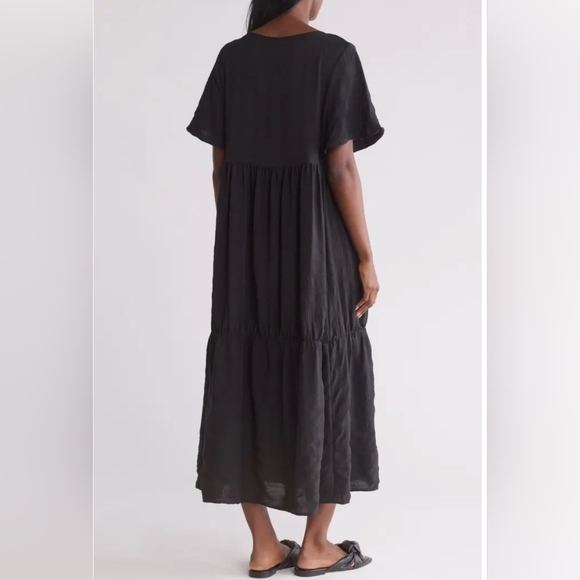 NORDSTROM Texture Flowy Maxi Dress - Picture 2 of 2